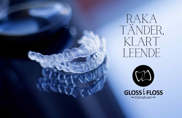 Invisalign tandställning från Gloss & Floss Dental Care för raka tänder.